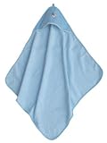 Taftan Star Silver Hooded Towel 75 x 75cm (Light Blue) by Taftan