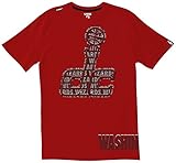 NBAメンズShort Sleeve Mosaic Tee L レッド