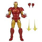 ハズブロ(HASBRO)MARVEL マーベル レジェンド シリーズ マーベル コミック アイアンマン (ヒーローズ・リターン) 6インチ (15 cm) コレクション用アクションフィギュア、対象年齢4才以上 F3686 正規品