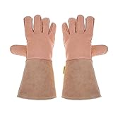 k-outdoor 耐熱グローブ 保護手袋 電気溶接 高熱作業 バーベキュー キッチン 本革
