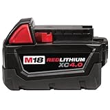 Milwaukee 48-11-1840 M18 REDLITHIUM XC 4.0 Extended Capacity Battery Pack [並行輸入品]