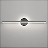 Xabaldu ブラケットライト ウォールライト ミラーランプ 洗面ライト トイレ 洗面所 浴室 化粧台 室内照明 LEDバスルームミラーライト ミラーキャビネットの上にリニアバニティマウントランプ 化粧鏡 正面照明器具 ドレッシングテーブルバス用 居間照明 照明器具 (40cm_6000k)