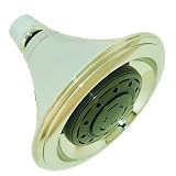 Santec p033170ポリッシュニッケルトレントシャワーヘッドW / 3 Funct