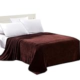 Zhhlinyuan 寝具カバー Super Soft Fuzzy Plush Lightweight Fleece Blanket 毛布 Luxury Double Sides Warm Couch