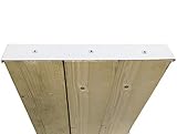 WAKI Walist(ウォリスト) 束ねる金具 3枚用 白 267mm 1個入 WAT-016