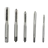 P Prettyia M3 M4 M5 M6 M8　タップ　ネジメトリック　カッター　鋸屑自動排出　修理ツール　セット