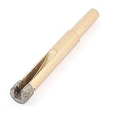 uxcell 大理石用 電動工具用穴あけコアビット　砥石工具穴　直径10mm　大理石御影石　　マーブルセラミック