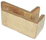 軽量レンガ タイル かるかるブリック Sサイズ(ミニサイズ) コーナー５個入 (約)4.5×9.5cm×高さ4.5cm MB2コーナーミドルブラウン