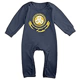 Kamifa カミファ ゲンナジー ゴロフキン カザフスタン プロボクサー 長袖ベビー服 カバーオール 出産祝い 柔らかい Navy 12 Months