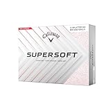 キャロウェイ(Callaway) ゴルフボール SUPERSFOT 25 RED SPLATTER 1ダース(12個入り) 2ピース構造 レッドスプラッター・ホワイト