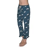 NFL Philadelphia Eagles レディーズ Womens パジャマのズボンを収穫 Cropped Pajama Pants - グリーン Green (サイズ Size: M)