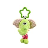 Unkeキッズベビーソフト動物Handbells RattlesベッドベビーカーベルDevelopmentalトイギフト As description グリーン 4327946276