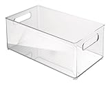 High Quality Refrigerator and Freezer Storage Organizer Bin for Kitchen, 8-Inch by 6 by 14.5-Inch, C