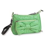 AYANNA マシュマロポーチ グリーン 横24cm×縦18cm×奥行き6cm 180g ポリエステル AMO-AC03