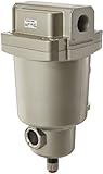 SMC AMG550C-N06BC Water Separator, N.C. Auto Drain, 3,700 L/min, 3/4 NPT, Mounting Bracket by SMC Co