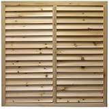 ラティス ルーバー 無着色 900×900mm