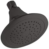 KOHLER K-10282-2BZ Forte 2.5 Gpm Single-Function Wall-Mount Showerhead, Oil-Rubbed Bronze [並行輸入品]