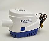 SAILFLO オートビルジポンプ1100GPH　DC24V 自動排水 漁船●24V　１１００ＧＰＨ　オートビルジ●ビルジ２