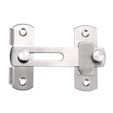 Sumnaconステンレススチールゲートラッチ/ロック安全ドアラッチ、ソリッドforペットゲート、キャビネット家具、ウィンドウ、つや消し仕上げ Sumnacon