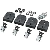 カーメイト(Carmate) inno (イノー) ロッドホルダー 取付オプション 角穴アダプターS 【適合車種例: CX-3 CX-30 CX-5 CX60 CX80 MX-30 マツダ3 デリカD:2 アルトラパン クロスビー スイフト スペーシア ソリオ ハスラー フロンクス ワゴンR 】 IF52