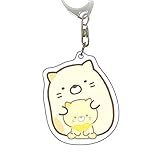 すみっコぐらし アクリルキーホルダー ぬいぐるみ ねこ SXKC1272