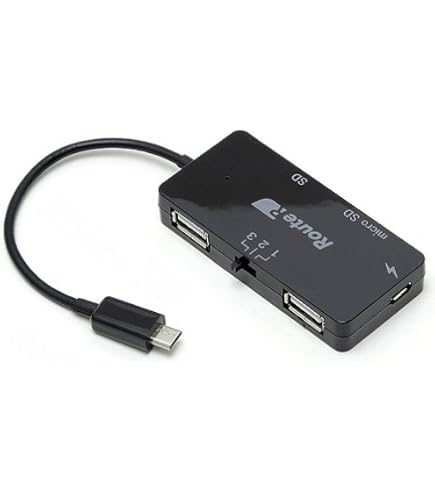 Amazon.co.jp: ルートアール 充電可能OTG SDカードリーダー付き2