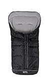 Altabebe Winter Footmuff Basic Line (Black/ Lightgrey) by Altabebe