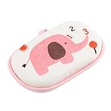 ベビー用スポンジ ソフトスポンジ お風呂グッズ ボディークリーナー ボディスポンジ　子供用(ピンク)