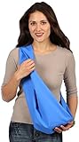 HugaMonkey Blue Baby Sling Large