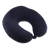 JiliオンラインU型メモリーフォーム枕人間工学ネックヘッドサポートクッションのキャンプ旅行と作業 One Size ffe1101a3c94a1dc8b889128543fb1be