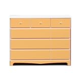 アルファタカバベビータンスシリーズパレット115cm幅4段オレンジ