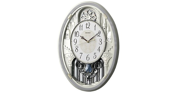 Amazon Co Jp セイコー Seiko からくり時計 電波時計 掛け時計 Am256s ホーム キッチン