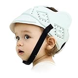 ベビー 乳幼児 赤ちゃんヘルメット 綿100％ サイズ調整可 怪我防止 衝撃緩和 軽量衝撃吸収　安全ヘルメット超軽量登るのを学び　歩くことを学び　遊ぶ by hjuns-Wu