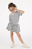 【KIDS】ミニ裏毛迷彩スカートパンツ120cm GRY