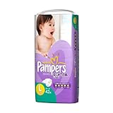 パンパース はじめての肌へのいちばん Lサイズ（9～14kg） 42枚×4個