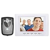 Demiawaking　カラーテレビドアホン　パスワード/無線リモコン付き　着信音16種類選択　防水