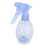 uxcell スプレーボトル　350ml　ブルー　プラスチック　再利用可能　理髪庭の花植物のスプレーボトル