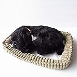 ニニアンドキノ パーフェクトペット (小サイズ) パグ (黒) ぬいぐるみ 犬 いぬ イヌ リアル 本物 そっくり 雑貨 動物 アニマル 癒し 動く プレゼント ギフト お祝い かわいい 犬のぬいぐるみ