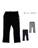 【子供服】 Will Mery (ウィルメリー) お花刺繍入りストレッチミニ裏毛パンツ 80cm～130cm N65067