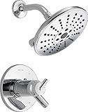 Delta Faucet T17T259-H2O Trinsic TempAssure 17T Series Shower Trim with H2Okinetic Technology, Chrom