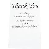 ブラック" Thank You "封筒 – サイズ – 4 x 6 – 1 / 2 x 3パックof 250