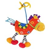 MagiDealカラフルなソフトぬいぐるみおもちゃベビー布人形Hand Pony Bell Nursery Fairy Tales Toy
