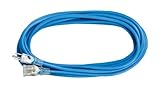 Voltec 05-00136 50 16/3 SJEOOW All-Flex Extension Cord with Lighted End, 50-Foot, Blue [並行輸入品]