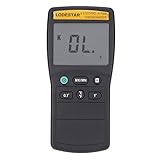 volflashy 温度計 工業用 ハンドヘルド デジタル 大型 LCD Kタイプ 温度計 プローブ付き LS1319C