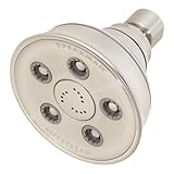 Speakman S-3014-BN-E2 Caspian Anystream High Pressure Adjustable Low Flow Shower Head, Brushed Nicke