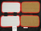 ESC Brand 2pc Pack Replacement wood and hard floor polishing pad compatible with Shark -Model : P133