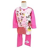 Disney ディズニー ベビー服 長袖 腹巻付きパジャマ 前開き ミニーマウス　90cm