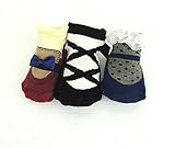 STAMPLE(スタンプル) シューズ風 ソックス 3足セット (9-11cm) 靴下 XS：9-11cm,女の子