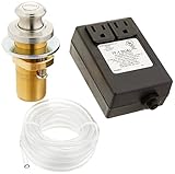 Waterstone 4010-sc従来Disposerエアスイッチ、サテンクローム