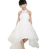 Kukiwa可愛い女の子 ワンピースポンポン 子ども服 チュールスカートキッズ ドレスキッズ ガールズ フォーマル ワンピース 誕生日のプレゼント　イベント　パーティー　写真撮影　発表会　入学式　七五